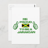 JAMAICAANS ONTWERP BRIEFKAART (Voorkant / Achterkant)