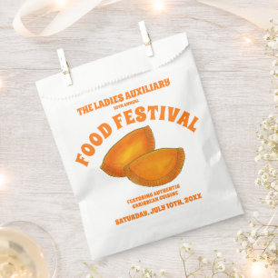 Jamaicaans rundvlees Patty Food Fest Caribbean Cui Bedankzakje