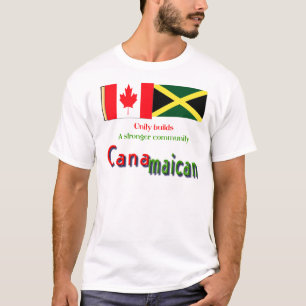 jamaicaanse canadese wortels t-shirt