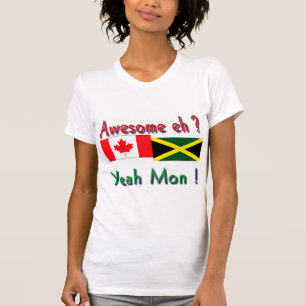 jamaicaanse canadese wortels t-shirt