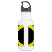 Jamaicaanse Flag Liberty Fles (Achterkant)