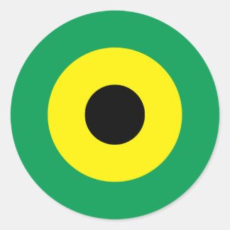 Jamaicaanse Mod Ronde Sticker 2