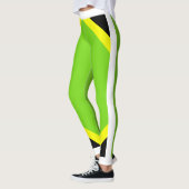 Jamaicaanse Pride Flourescent Leggings (Links)