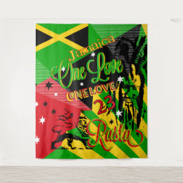Jamaicaanse Reggae Party Tapestry Wandkleed