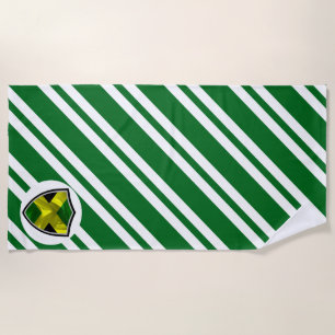 Jamaicaanse strandhanddoek strandlaken