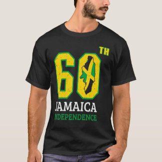 Jamaicaanse vlag 60e Independe Pride Jamaica T-shirt