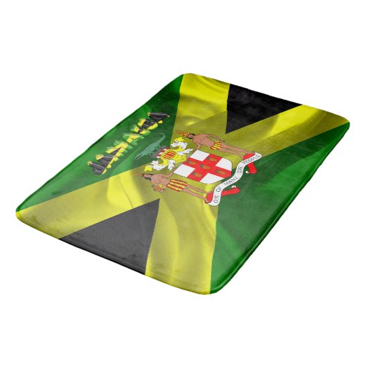 Jamaicaanse vlag badmat (Gekanteld)