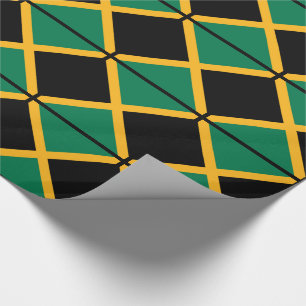 Jamaicaanse vlag cadeaupapier