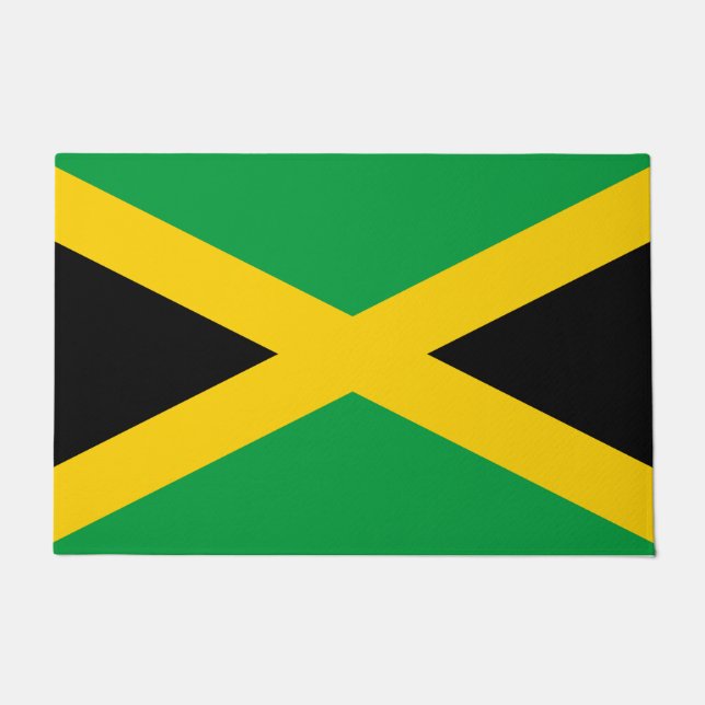 Jamaicaanse vlag deurmat (Voorkant)