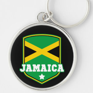 Jamaicaanse vlag Emblem Jamaica Sleutelhanger