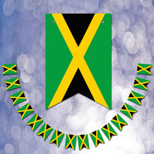 Jamaicaanse vlag en Jamaica Banners/bruiloft Vlaggetjes