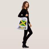 Jamaicaanse vlag gepersonaliseerd crossbody tas (Op model)
