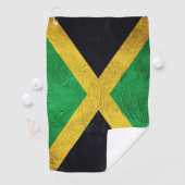Jamaicaanse vlag golfhanddoek (Insitu)
