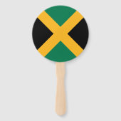 Jamaicaanse vlag handwaaier (Achterkant)