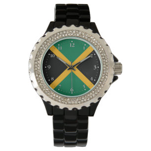Jamaicaanse vlag horloge