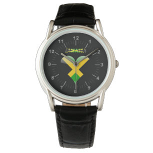 Jamaicaanse vlag horloge
