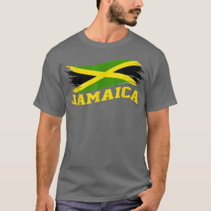 Jamaicaanse vlag Jamaica Het is in My Heart Mannen T-shirt