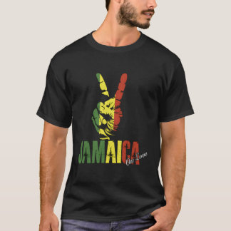 Jamaicaanse vlag Jamaica Het zit in mijn DNA T-shirt