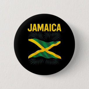 Jamaicaanse Vlag Jamaica Souvenir Reis Vakantie Ronde Button 5,7 Cm