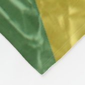 Jamaicaanse vlag - Kreukelen Fleece Deken (Hoek)