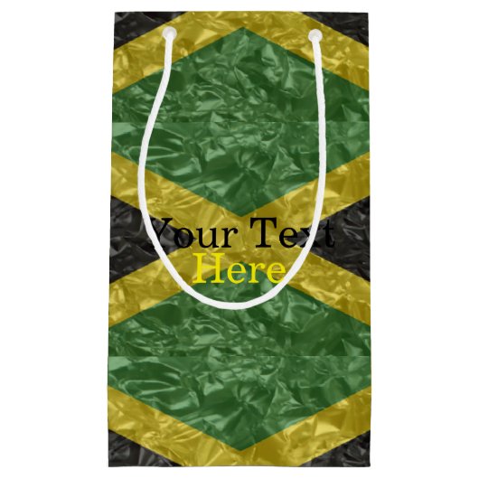 Jamaicaanse vlag - Kreukelen Klein Cadeauzakje (Voorkant)