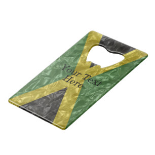 Jamaicaanse vlag - Kreukelen Kredietkaart Flessenopener