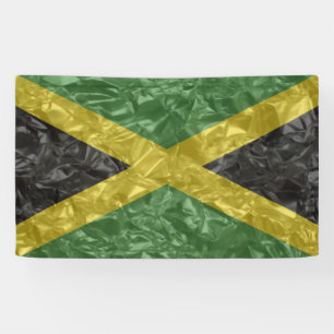 Jamaicaanse vlag - Kreukelen Spandoek