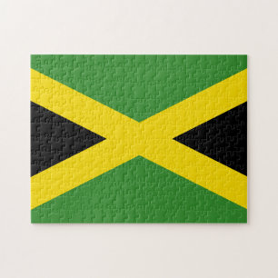 Jamaicaanse vlag legpuzzel