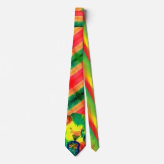 Jamaicaanse vlag Lion Roar! Stropdas