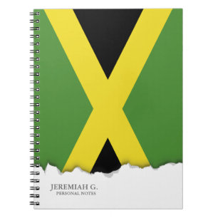 Jamaicaanse vlag notitieboek