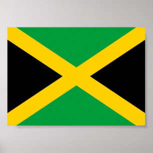 Jamaicaanse vlag poster