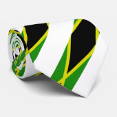 Jamaicaanse vlag stropdas (Opgerold)