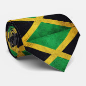 Jamaicaanse vlag stropdas (Opgerold)