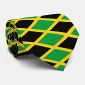 Jamaicaanse vlag stropdas (Opgerold)