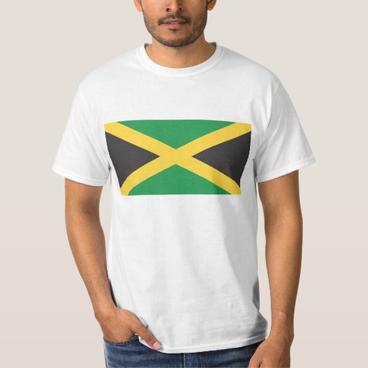 Jamaicaanse vlag T-Shrt T-shirt (Voorkant)