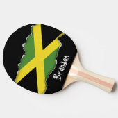 Jamaicaanse vlag tafeltennisbatje (Zijkant)