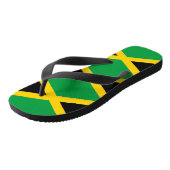 Jamaicaanse vlag teenslippers (Schuin)