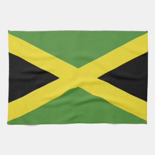 Jamaicaanse vlag theedoek