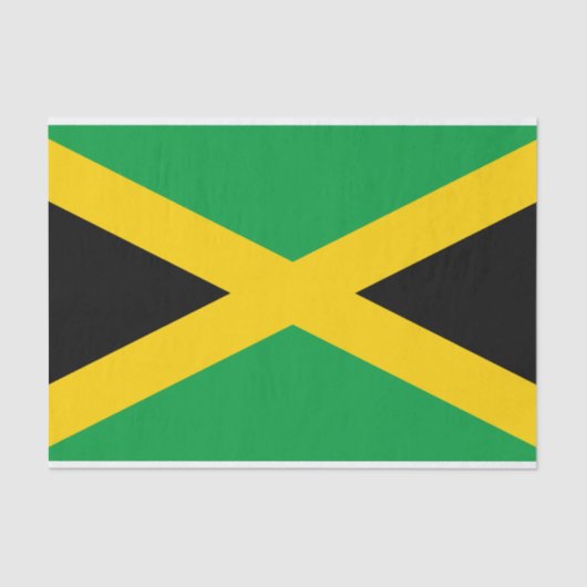 Jamaicaanse vlag tissuepapier (Voorkant)