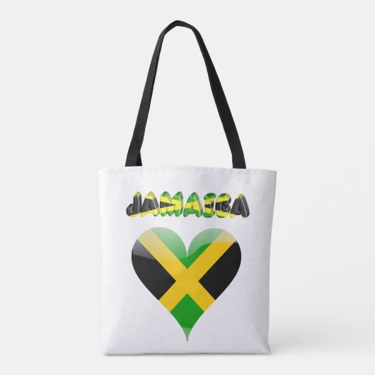 Jamaicaanse vlag tote bag (Achterkant)