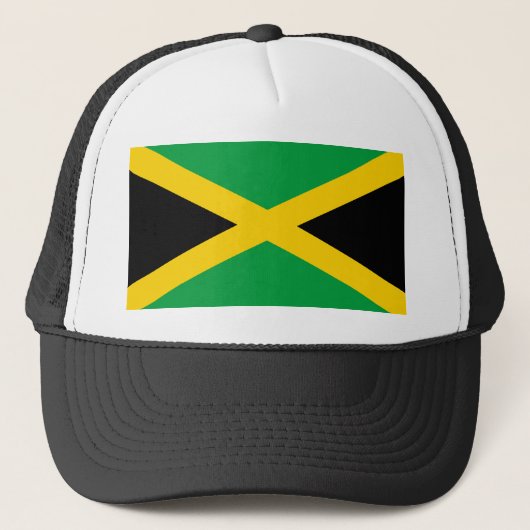 Jamaicaanse vlag trucker pet (Voorkant)