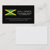 Jamaicaanse vlag visitekaartje (Voorkant / Achterkant)