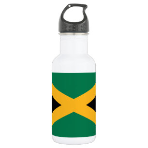 Jamaicaanse vlag waterfles