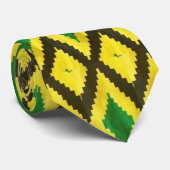 Jamaïcain Kente Style Cravate masculine (Roulé)