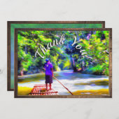 Jamaïcain River Raft Ride Merci J001 (Devant / Derrière)