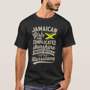 Jamaïcaine Filles Drôle Jamaïque Femmes T-shirt