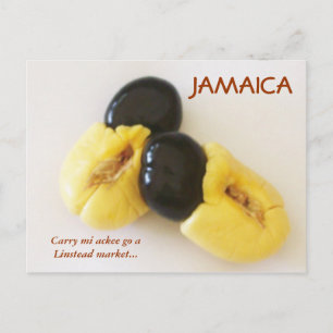 Jamaican Ackee Briefkaart