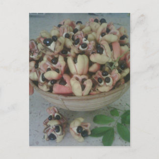 Jamaican Ackee Postcard Briefkaart