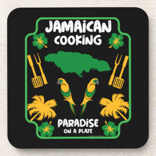 Jamaican Cooking Foodie Gifts Bier Onderzetter