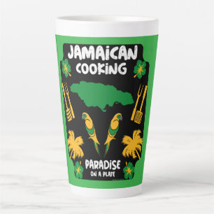 Jamaican Cooking Foodie Gifts Latte Mok